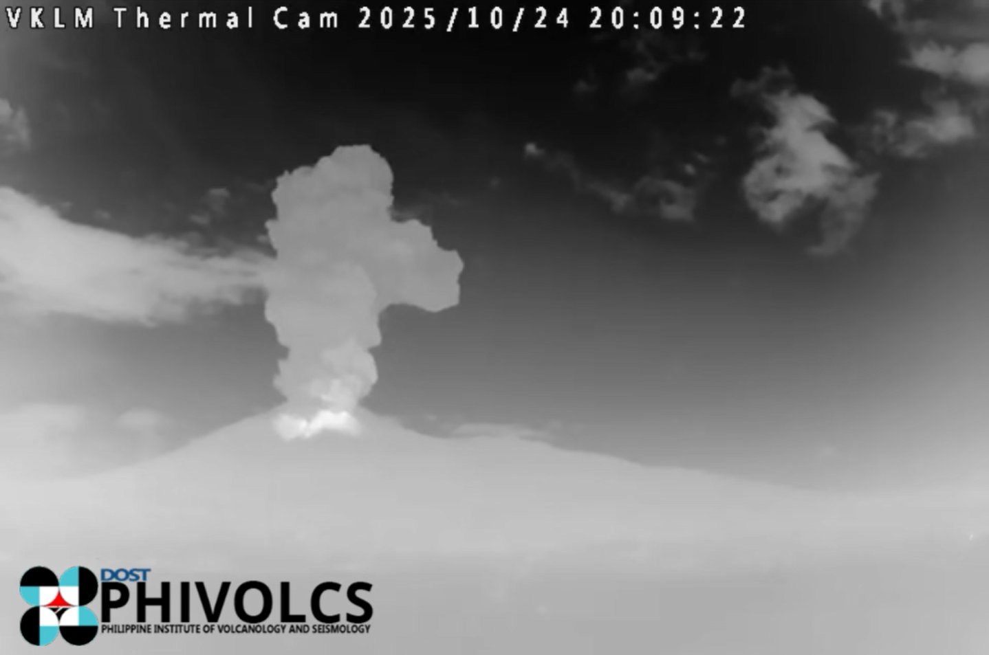 Tingnan: Kanlaon Volcano, muling pumutok. Plume, umabot sa 2,000 metro